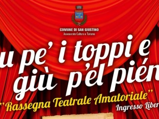 Rassegna amatoriale a San Giustino: "Su pe' i toppi e giù p'el piéno"