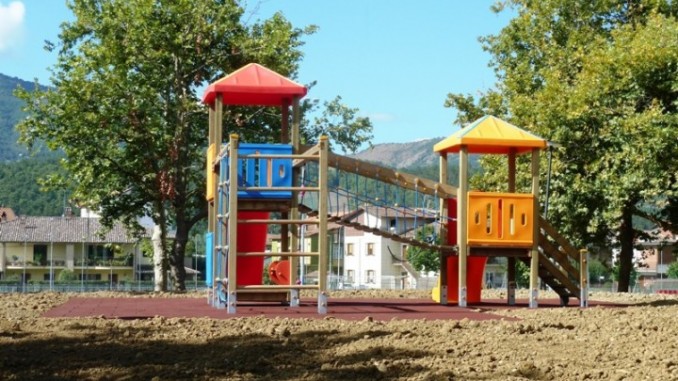 Nuovo parco giochi, in fase avanzata i lavori di sistemazione