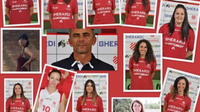 atlete serie c 2015 2016 Pallavolo, Gherardi, completato il team biancorosso