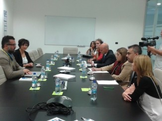 La Presidente della Regione Marini in visita all'azienda Faist