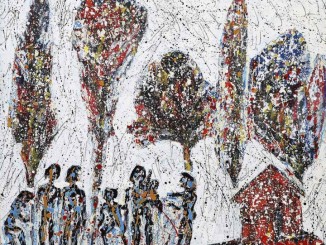 Mondo Dipinto al museo tela umbra di Città di Castello