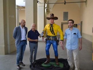 Tex 3D ad altezza naturale, anteprima alla mostra del fumetto