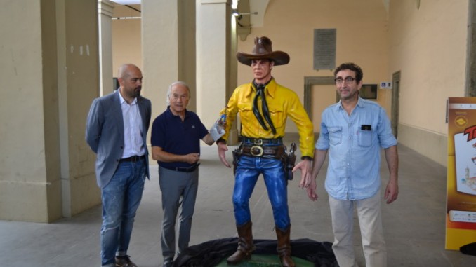 Tex 3D ad altezza naturale, anteprima alla mostra del fumetto