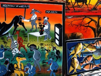 Tingatinga Riflessioni Africane a Montone, Mostra giovani pittori tanzani