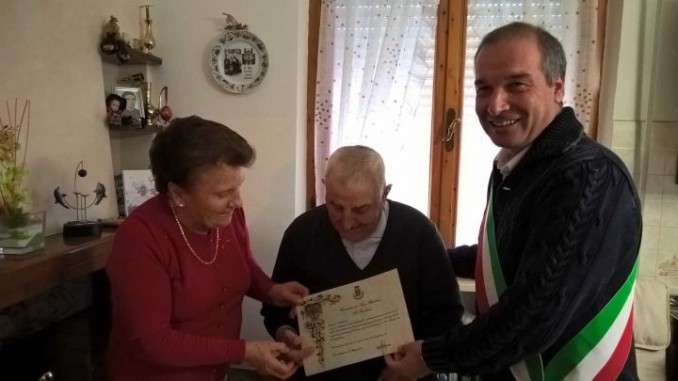 OK100ROSSI San Giustino, Antonio Rossi compie 100 anni, auguri da amministrazione