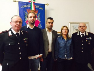 Montone riceve nuovo comandante carabinieri