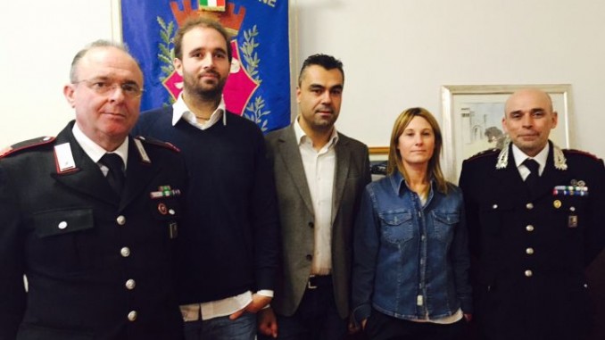 Montone riceve nuovo comandante carabinieri