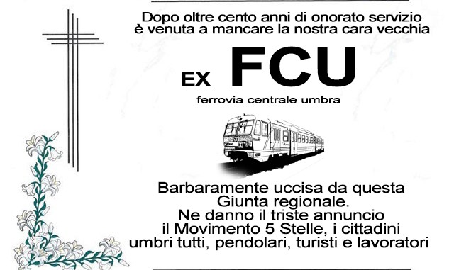 Campane a morto per l'ex Fcu, Liberati, uccisa da questa giunta regionale