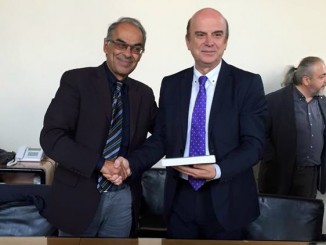 Tiferno Eat Città di Castello, visita a sorpresa ministro albanese Panariti