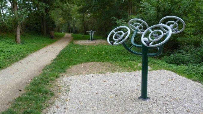 Città di Castello, nuovo percorso fitness al parco fluviale del Tevere