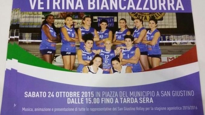 Vetrina biancazzurra nel pomeriggio di sabato 24 ottobre