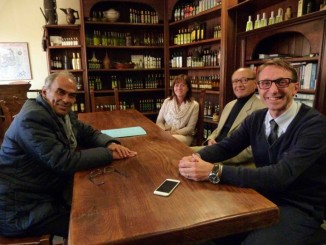 Il sindaco Bacchetta in visita all’Oleificio Ranieri