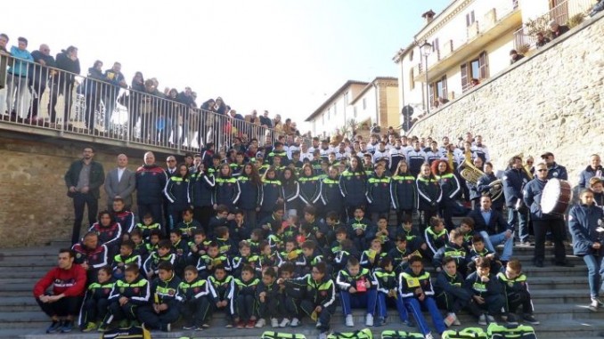 Real Pitulum Tiberis si è presentato alla città