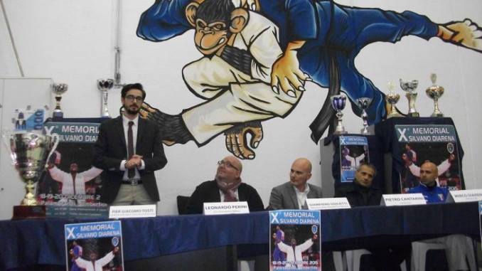 Presentato il X Memorial di judo Silvano Diarena