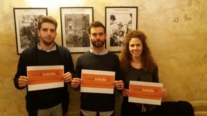 Referendum Costituzionale al via il ComitatoUmbertideSì Ha preso infatti il via il Comitato UmbertideSì grazie all'impegno di alcuni ragazzi e ragazze del PD