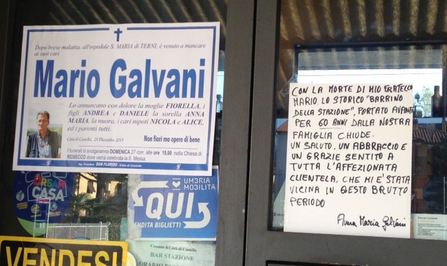 Chiude i battenti lo storico bar della stazione