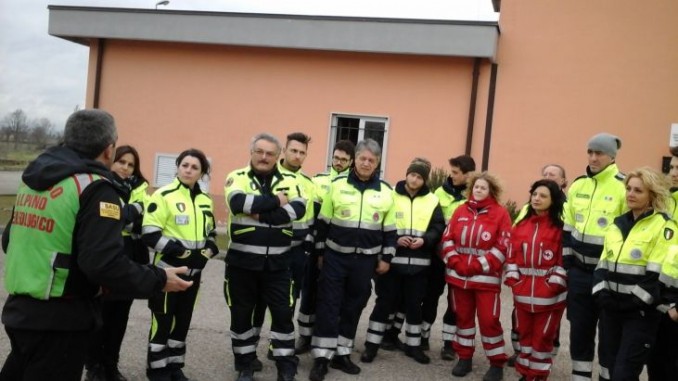 Protezione Civile Castello, esercitazione per la ricerca dei dispersi