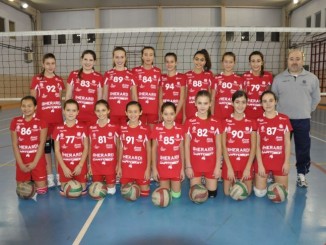 Pallavolo under 13 femminile, Gherardi Cartoedit percorso perfetto