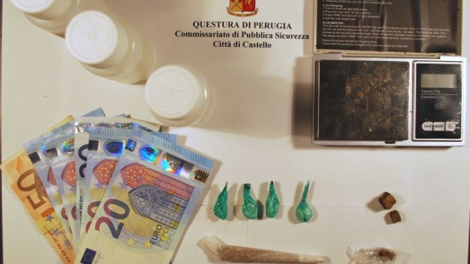 Droga Altotevere, preso ventiduenne italiano
