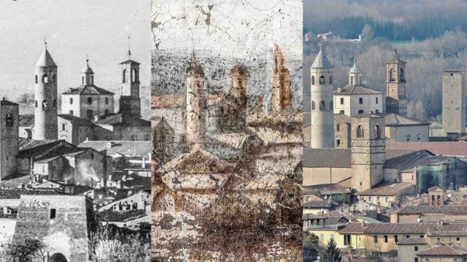 Castello, restaura la grande tela del santuario Madonna delle Grazie