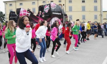 Festa ad Umbertide per l'arrivo del Giro d'Italia