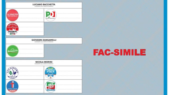 Elezioni Città di Castello, come e quando si vota, tutte le info utili