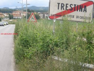 Strada da Trestina al Cornetto è in condizioni pietose