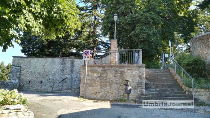 Scale mobili a Città di Castello ad agosto apertura percorso pedonale