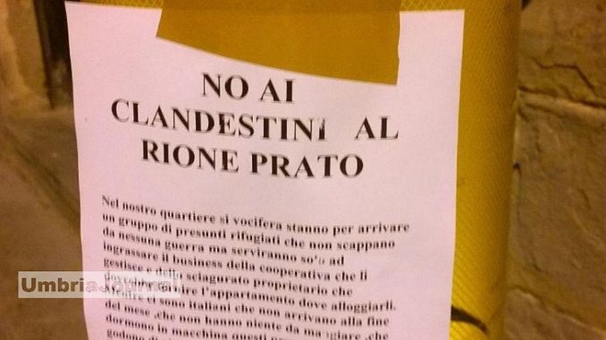 CasaPound, clandestini Rione Prato, proprietario prende 900 euro mese