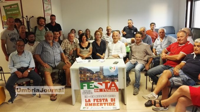 Presentata la festa de l'Unita' 2016 ad Umbertide, c'era Giulietti