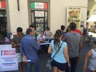 Buona la prima per il comitato tifernate del no “Basta Renzi”