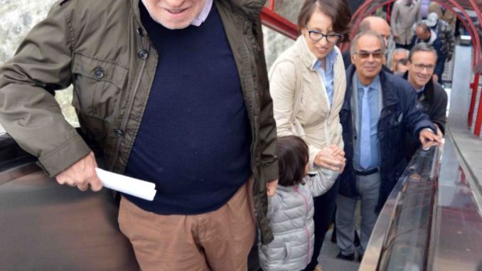 Avviate le nuove scale mobili del bastione del Cassero a Città di Castello