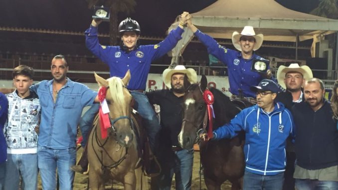 Mattia Lucantoni Campione italiano di Ranch Sorting 2016