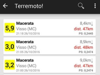 Terremoto Umbria Marche, scuole chiuse anche a Montone