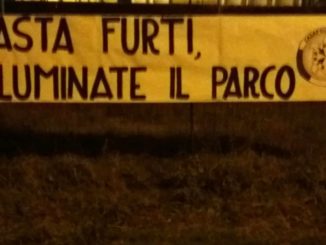Troppi furti a Madonna del Latte a Castello, CasaPound protestaTroppi furti a Madonna del Latte a Castello, CasaPound protesta