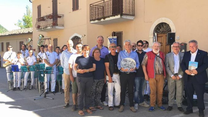 La Banda musicale di Umbertide porta gioia tra le macerie di Preci