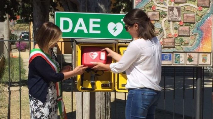 Citerna, è arrivato un nuovo defibrillatore DAE a Fighille