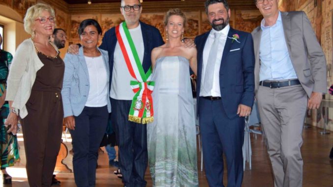 Il primo matrimonio nella Pinacoteca comunale di Città di Castello
