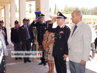 Carabinieri, ricordo , Colonnello Valerio Gildoni a Città di Castello