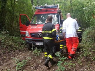 Umbertide, tragedia sfiorata a Umbertide, cercatore di funghi cade nella scarpata