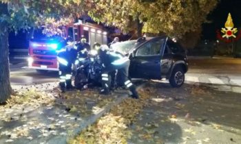 Due incidenti nella notte in Altotevere, uno a Umbertide e l'altro nei pressi di Promano