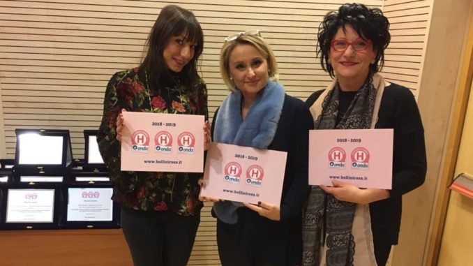 Tre bollini rosa per l'ospedale di Città di Castello, vicini alle donne