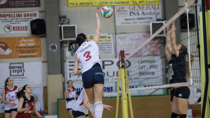 Netta vittoria del Volley Umbertide nel derby dell’Altotevere contro Trestina