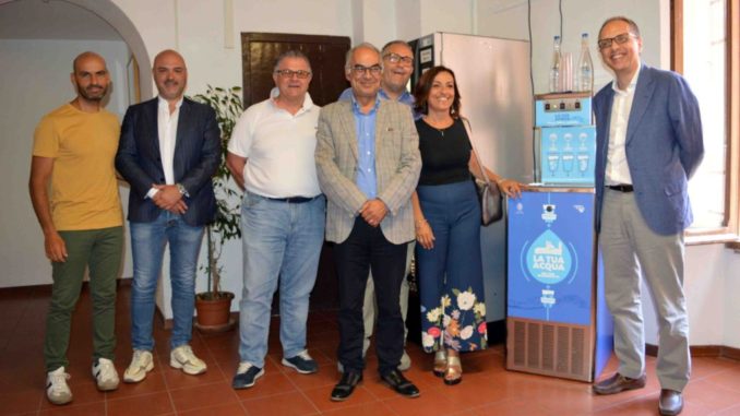 Umbra acque, arriva in comune la fontanella pubblica