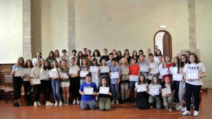 Esami, attestati di merito per i sessantanove studenti tifernati