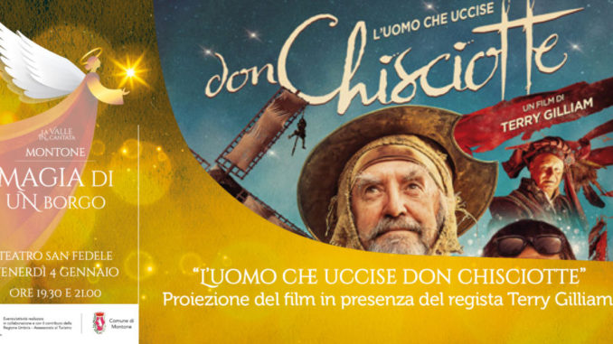 Montone, Terry Gilliam presenta “L’uomo che uccise Don Chisciotte”