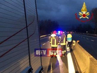 Incidente stradale sulla E45 nei pressi di Santa Lucia, una persona ferita