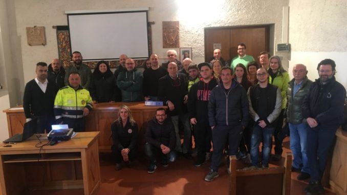 Montone, Protezione civile, iniziato il corso per i volontari