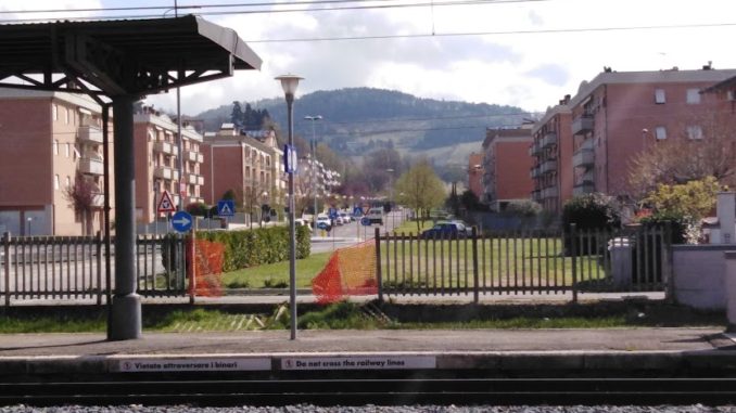 Riattivato il primo binario alla stazione di Città di Castello
