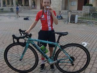 La più veloce ciclista under 13 in Italia è la tifernate Giulia Calderini